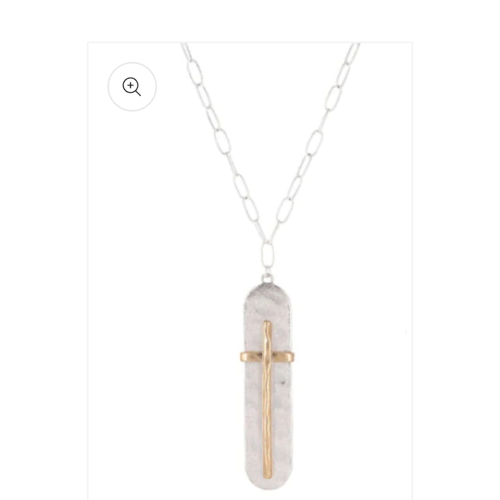 Silver Cross Pendant